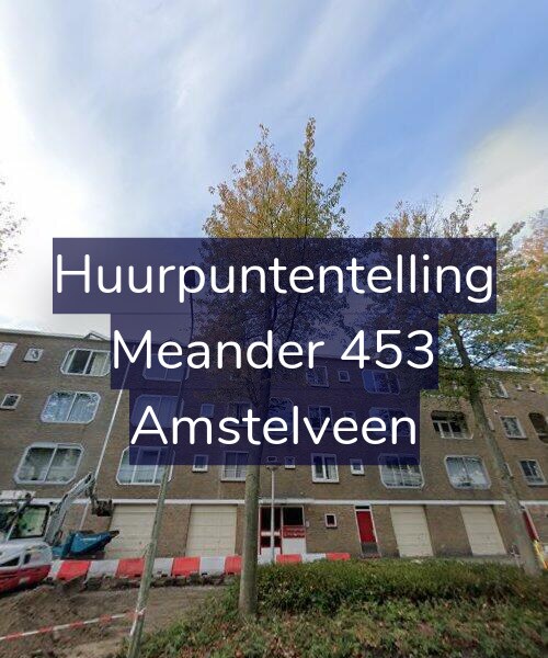 Foto gevel Huurpuntentelling voor Meander 453, Amstelveen