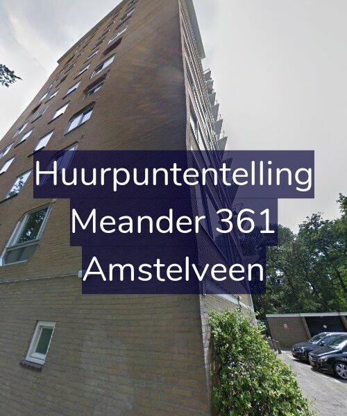 Foto gevel Huurpuntentelling voor Meander 361, Amstelveen
