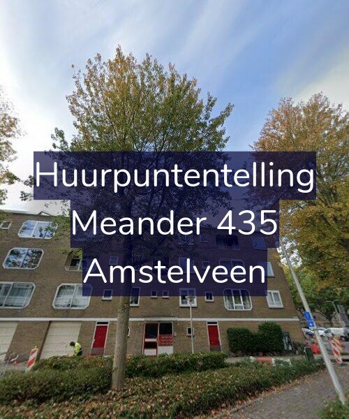 Foto gevel Huurpuntentelling voor Meander 435, Amstelveen