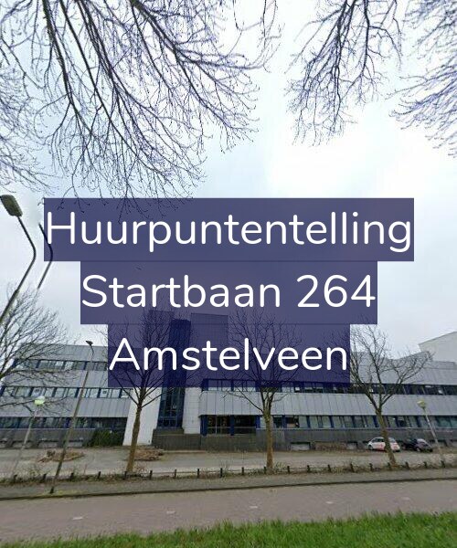 Foto gevel Huurpuntentelling voor Startbaan 264, Amstelveen