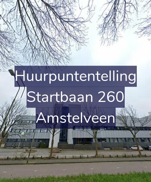 Foto gevel Huurpuntentelling voor Startbaan 260, Amstelveen