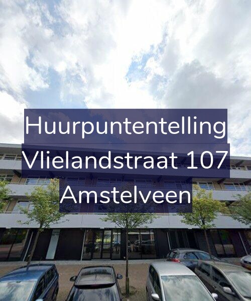 Foto gevel Huurpuntentelling voor Vlielandstraat 107, Amstelveen