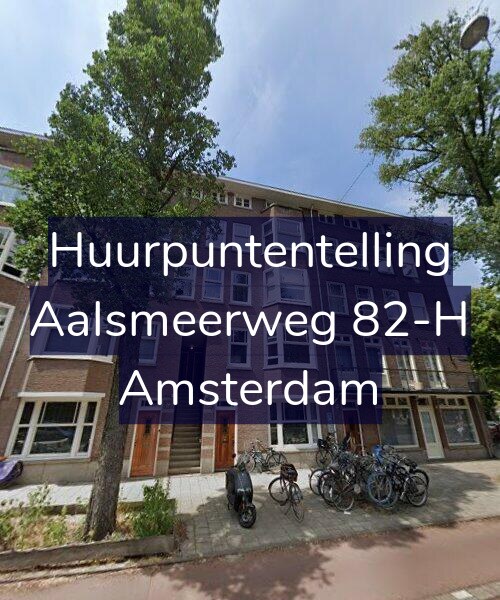 Foto gevel Huurpuntentelling voor Aalsmeerweg 82-H, Amsterdam