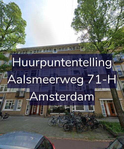 Foto gevel Huurpuntentelling voor Aalsmeerweg 71-H, Amsterdam