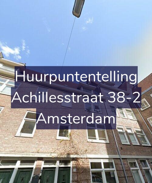 Foto gevel Huurpuntentelling voor Achillesstraat 38-2, Amsterdam