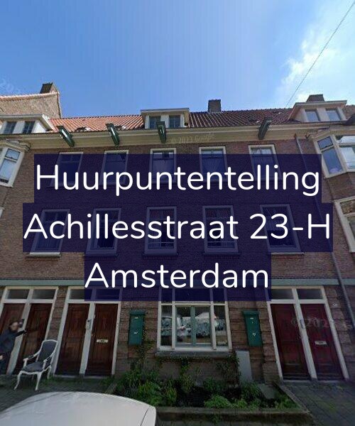 Foto gevel Huurpuntentelling voor Achillesstraat 23-H, Amsterdam
