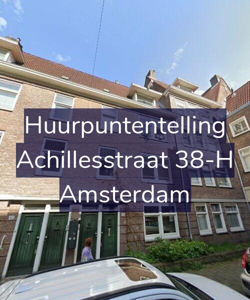 Foto gevel Huurpuntentelling voor Achillesstraat 38-H, Amsterdam