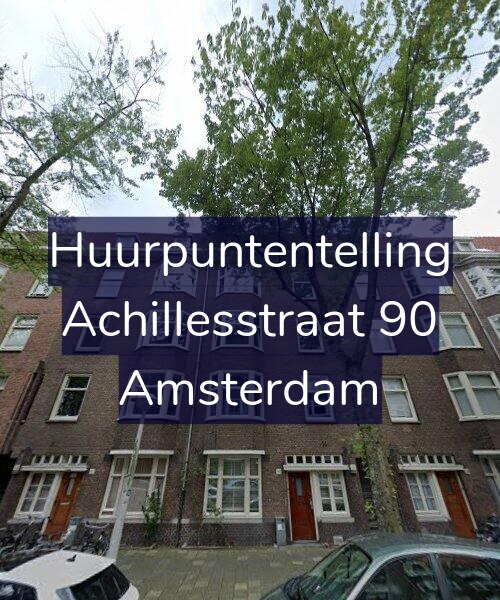 Foto gevel Huurpuntentelling voor Achillesstraat 90, Amsterdam