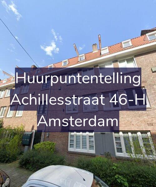 Foto gevel Huurpuntentelling voor Achillesstraat 46-H, Amsterdam