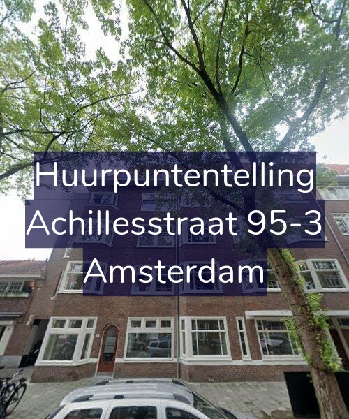 Foto gevel Huurpuntentelling voor Achillesstraat 95-3, Amsterdam