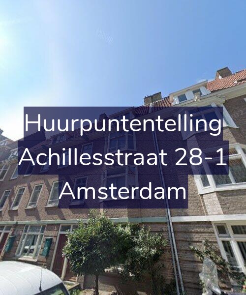 Foto gevel Huurpuntentelling voor Achillesstraat 28-1, Amsterdam