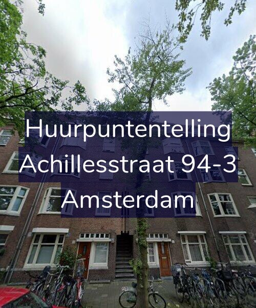 Foto gevel Huurpuntentelling voor Achillesstraat 94-3, Amsterdam
