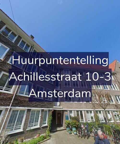 Foto gevel Huurpuntentelling voor Achillesstraat 10-3, Amsterdam