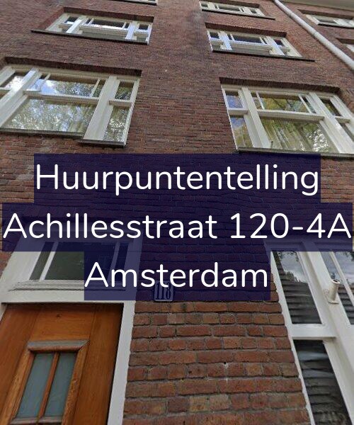 Foto gevel Huurpuntentelling voor Achillesstraat 120-4A, Amsterdam