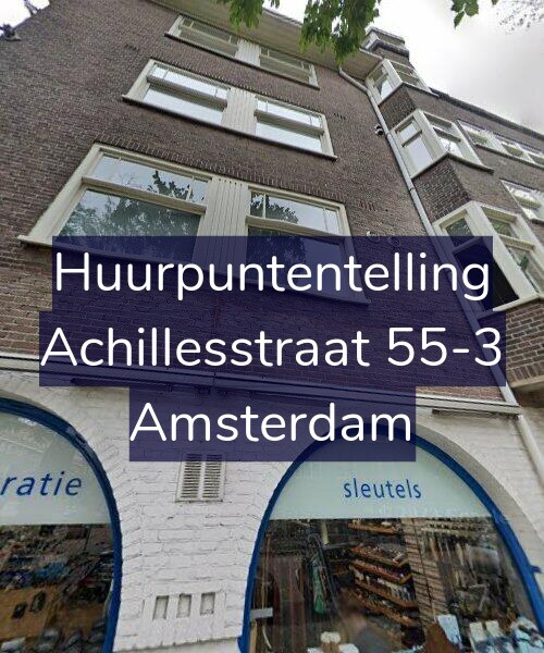 Foto gevel Huurpuntentelling voor Achillesstraat 55-3, Amsterdam