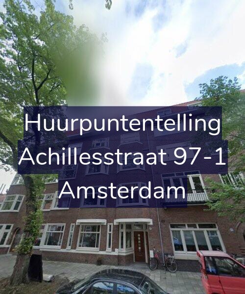 Foto gevel Huurpuntentelling voor Achillesstraat 97-1, Amsterdam