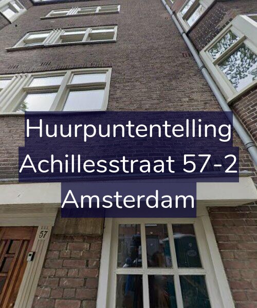 Foto gevel Huurpuntentelling voor Achillesstraat 57-2, Amsterdam