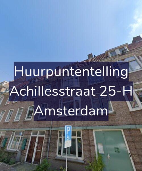Foto gevel Huurpuntentelling voor Achillesstraat 25-H, Amsterdam