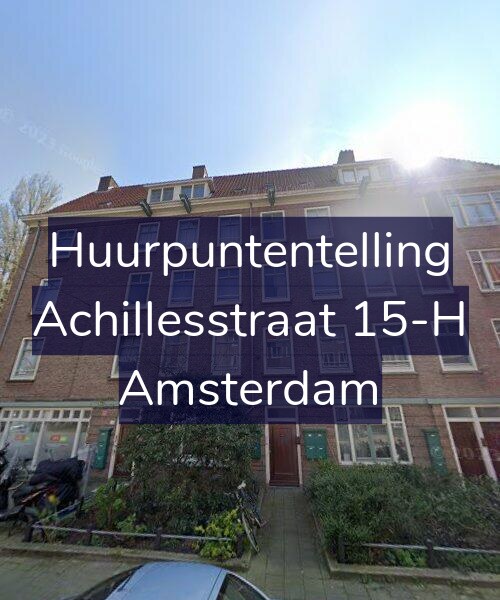 Foto gevel Huurpuntentelling voor Achillesstraat 15-H, Amsterdam