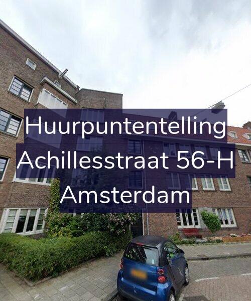 Foto gevel Huurpuntentelling voor Achillesstraat 56-H, Amsterdam