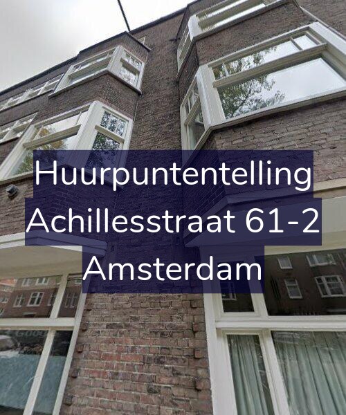 Foto gevel Huurpuntentelling voor Achillesstraat 61-2, Amsterdam