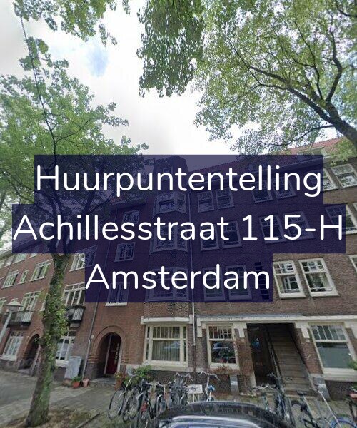 Foto gevel Huurpuntentelling voor Achillesstraat 115-H, Amsterdam