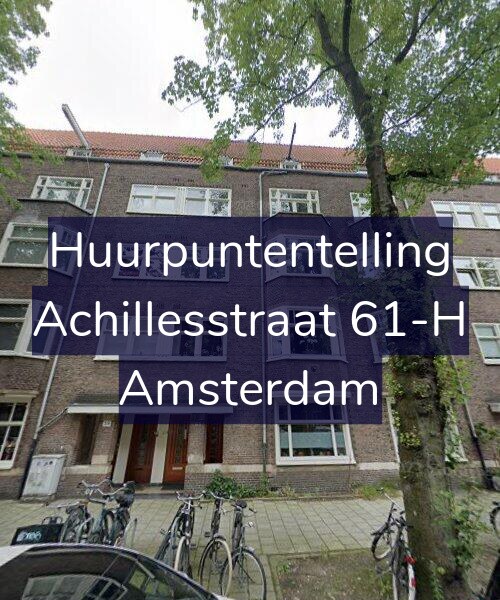Foto gevel Huurpuntentelling voor Achillesstraat 61-H, Amsterdam