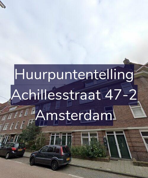 Foto gevel Huurpuntentelling voor Achillesstraat 47-2, Amsterdam
