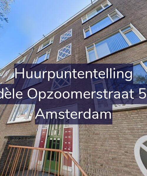 Foto gevel Huurpuntentelling voor Adèle Opzoomerstraat 5-1, Amsterdam