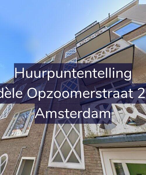 Foto gevel Huurpuntentelling voor Adèle Opzoomerstraat 2-2, Amsterdam