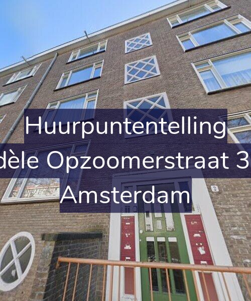 Foto gevel Huurpuntentelling voor Adèle Opzoomerstraat 3-1, Amsterdam