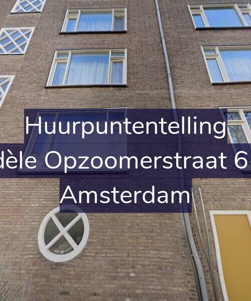 Foto gevel Huurpuntentelling voor Adèle Opzoomerstraat 6-H, Amsterdam