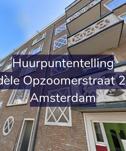 Foto gevel Huurpuntentelling voor Adèle Opzoomerstraat 2-1, Amsterdam