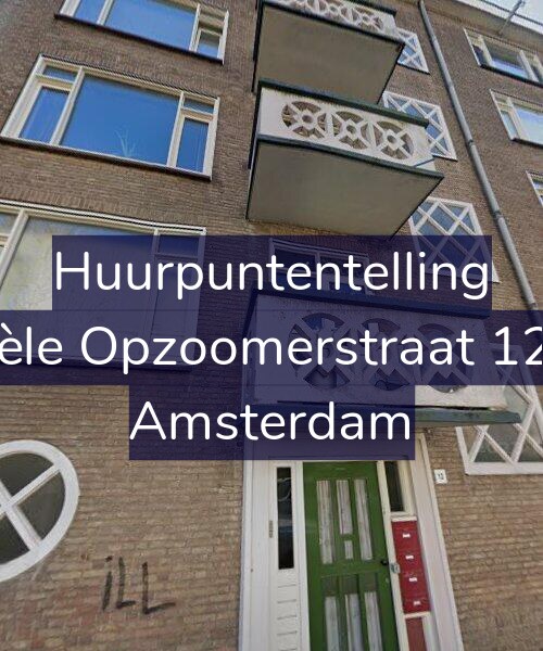 Foto gevel Huurpuntentelling voor Adèle Opzoomerstraat 12-H, Amsterdam