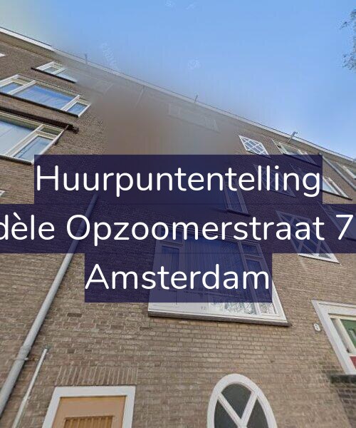 Foto gevel Huurpuntentelling voor Adèle Opzoomerstraat 7-3, Amsterdam