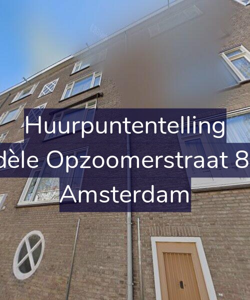 Foto gevel Huurpuntentelling voor Adèle Opzoomerstraat 8-1, Amsterdam