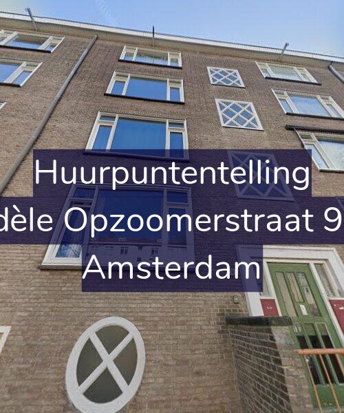 Foto gevel Huurpuntentelling voor Adèle Opzoomerstraat 9-1, Amsterdam