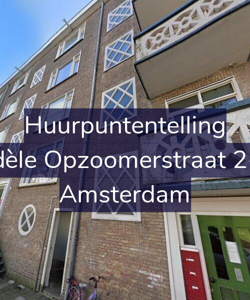 Foto gevel Huurpuntentelling voor Adèle Opzoomerstraat 2-H, Amsterdam