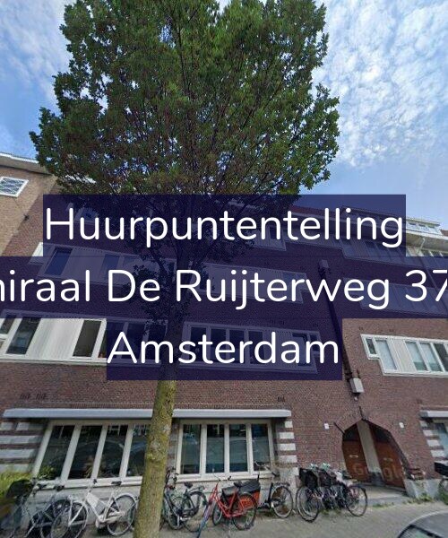 Foto gevel Huurpuntentelling voor Admiraal De Ruijterweg 378-H, Amsterdam
