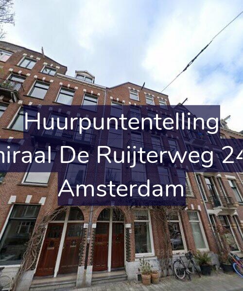 Foto gevel Huurpuntentelling voor Admiraal De Ruijterweg 249-2, Amsterdam