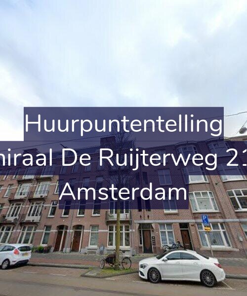 Foto gevel Huurpuntentelling voor Admiraal De Ruijterweg 212-E, Amsterdam