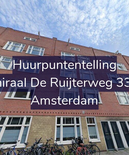 Foto gevel Huurpuntentelling voor Admiraal De Ruijterweg 338-H, Amsterdam