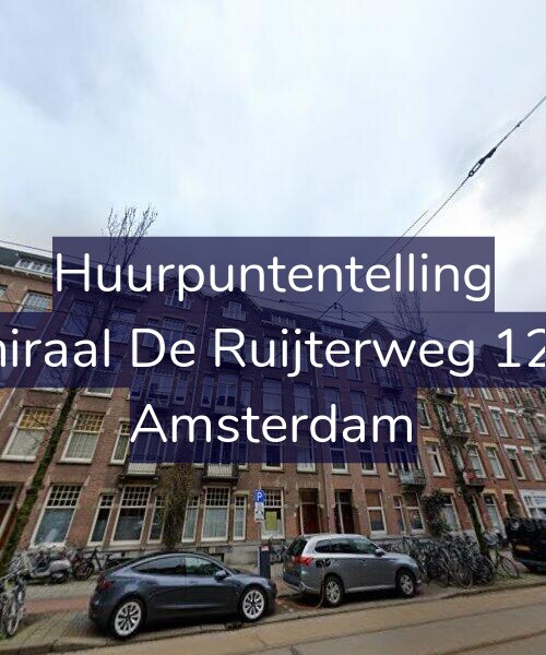 Foto gevel Huurpuntentelling voor Admiraal De Ruijterweg 123-H, Amsterdam