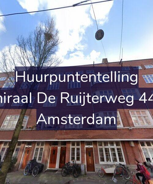 Foto gevel Huurpuntentelling voor Admiraal De Ruijterweg 447-C, Amsterdam