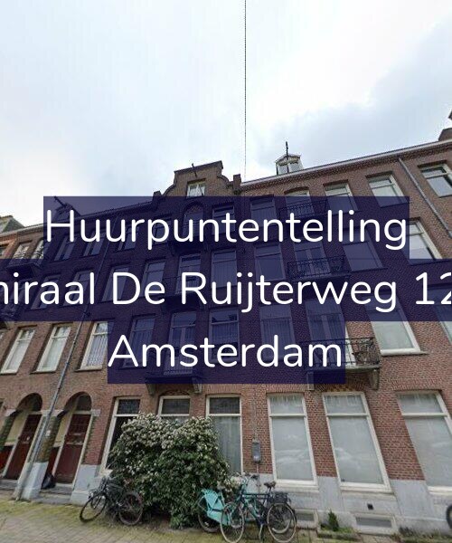Foto gevel Huurpuntentelling voor Admiraal De Ruijterweg 126-1, Amsterdam