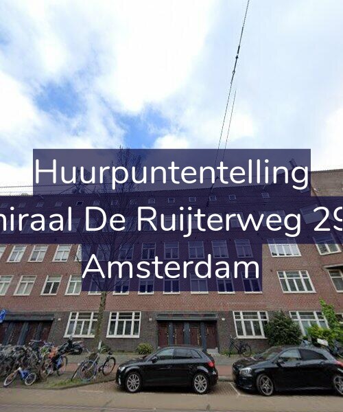 Foto gevel Huurpuntentelling voor Admiraal De Ruijterweg 296-2, Amsterdam