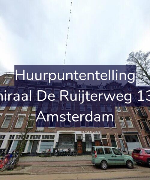 Foto gevel Huurpuntentelling voor Admiraal De Ruijterweg 139-3, Amsterdam