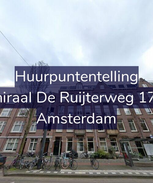 Foto gevel Huurpuntentelling voor Admiraal De Ruijterweg 178-A, Amsterdam