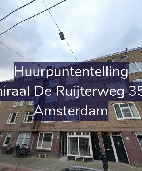 Foto gevel Huurpuntentelling voor Admiraal De Ruijterweg 357-B, Amsterdam