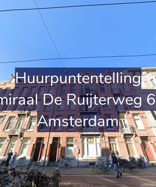 Foto gevel Huurpuntentelling voor Admiraal De Ruijterweg 64-3, Amsterdam